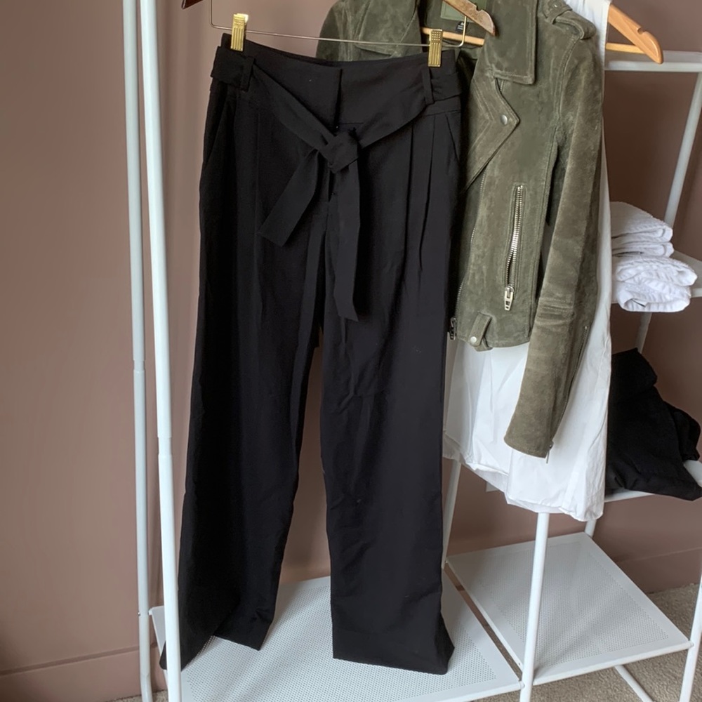 & Other Stories wide leg trousers